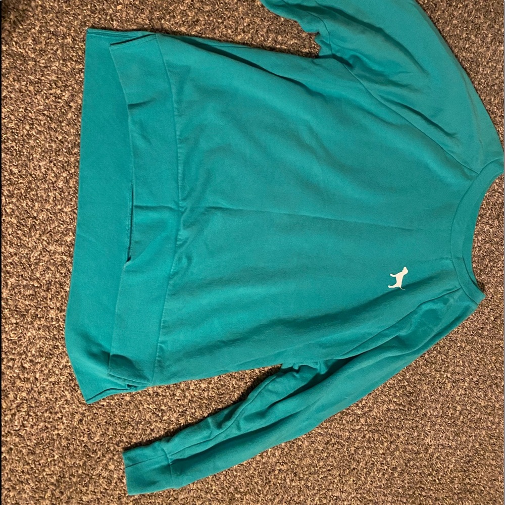 Teal PINK sweatshirt